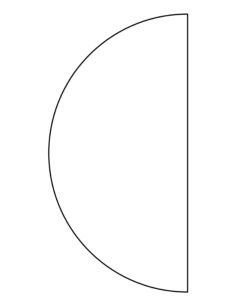 Half Circle Coloring Pdf, Free Vectors File